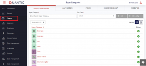 Portal Dashboard Management | Quantic POS Learning Resources