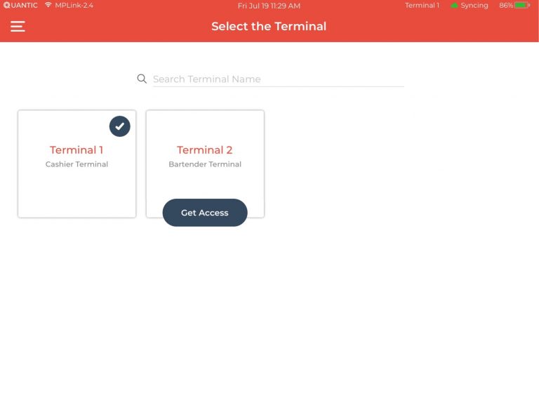 Terminal Selection