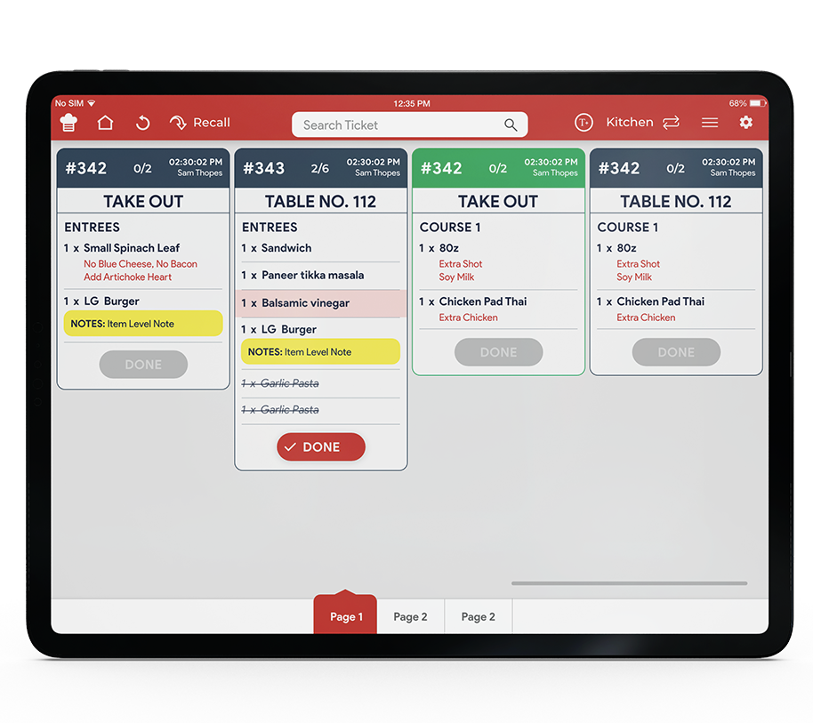 Kitchen Display System KDS Easy Kitchen Management   Kds Device 