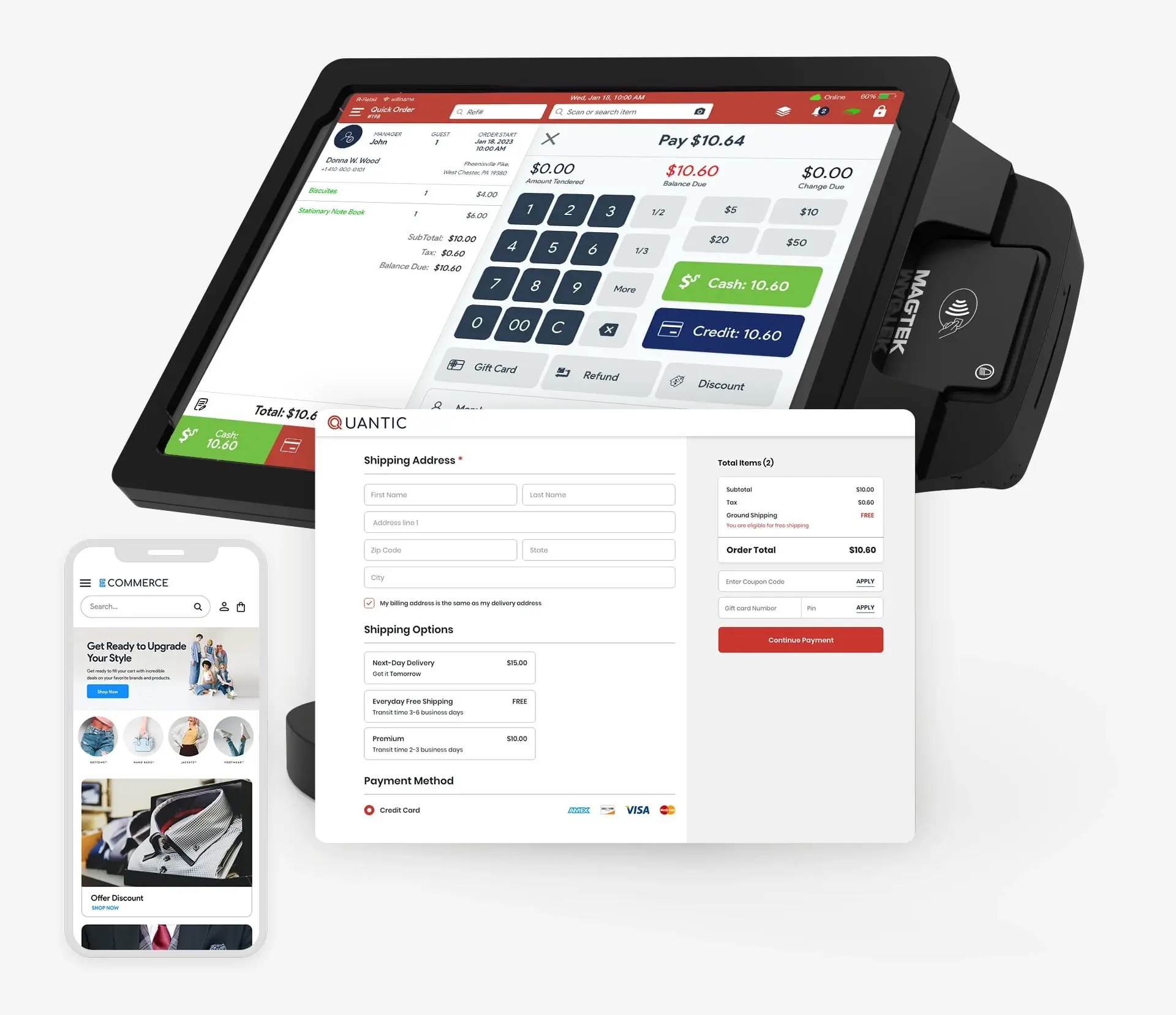 pos & ecommerce device group