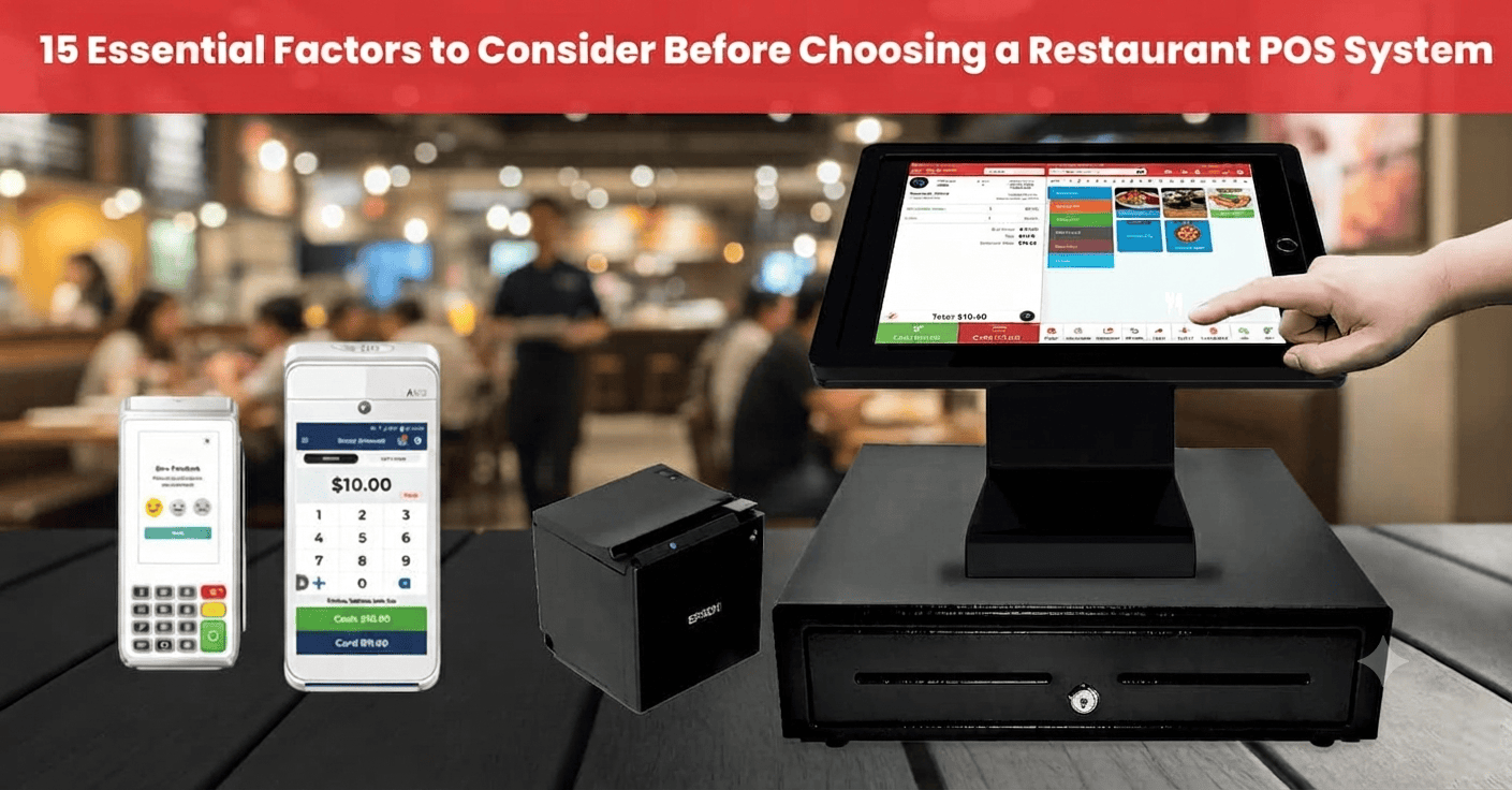 20 Essential Factors to Consider Before Choosing a Restaurant POS System