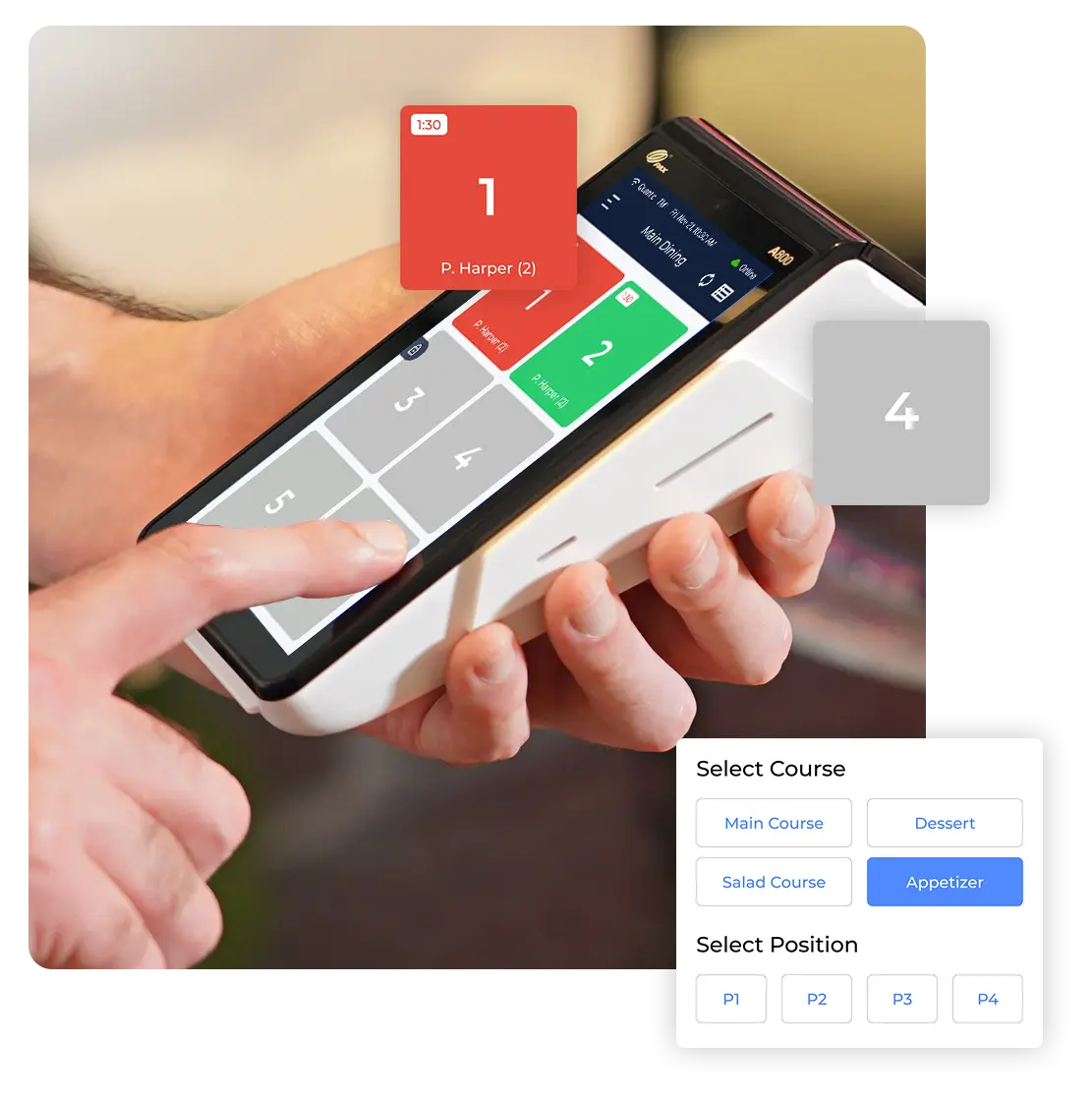 table management in mobile pos